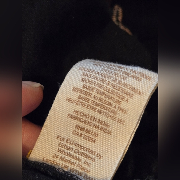 FREE PEOPLE Oversized PAVLO Boho EMBROIDERED DRESS Sz Medium - Picture 12 of 13